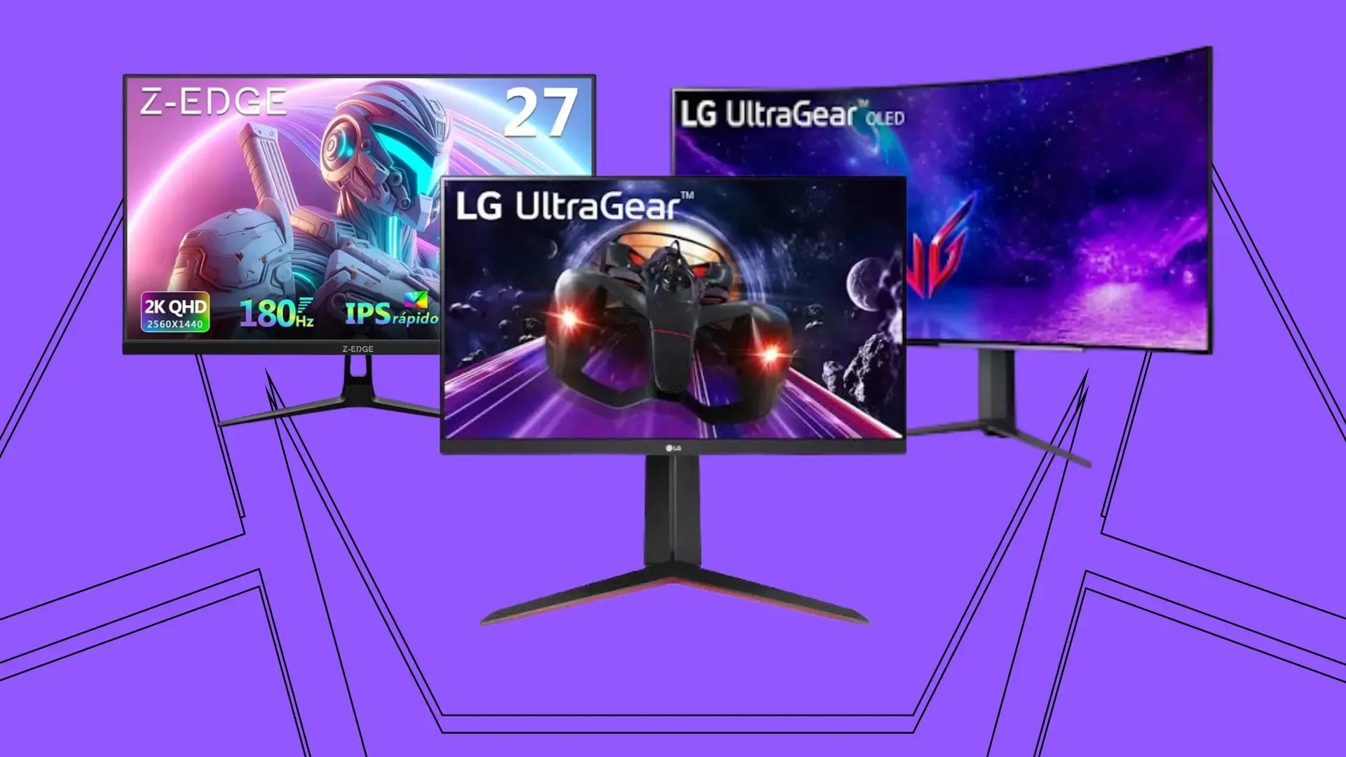 Guia dos melhores monitores gamer para comprar em 2026